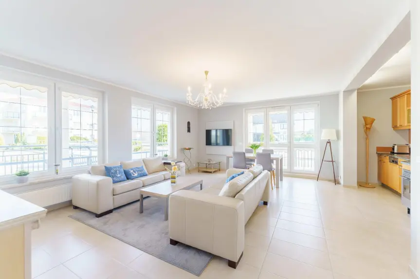 kołobrzeski, Kołobrzeg, Grzybowo, Osiedle Bałtyk, Duży, komfortowy 2-pok.apartament blisko morza | Grzybowo