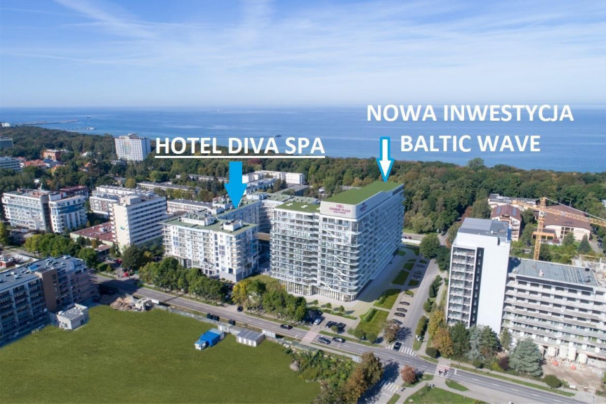 kołobrzeski, Kołobrzeg, Nadmorska, Kościuszki, Apartament 200 m od MORZA hotel DIVA Kołobrzeg